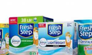 Наполнитель для кошачьего туалета Fresh Step: основные свойства и разновидности